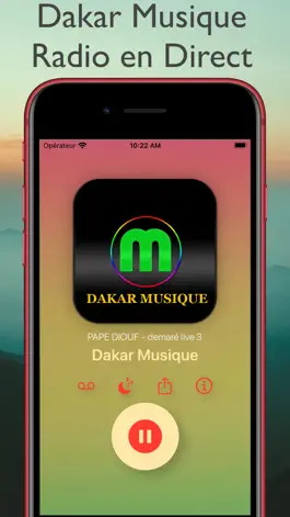 Game screenshot Radio Dakar Musique Live mod apk