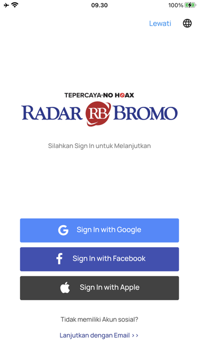 Radar Bromo - JawaPos Screenshot