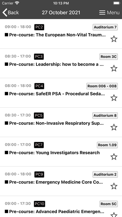 EUSEM 2021 Screenshot