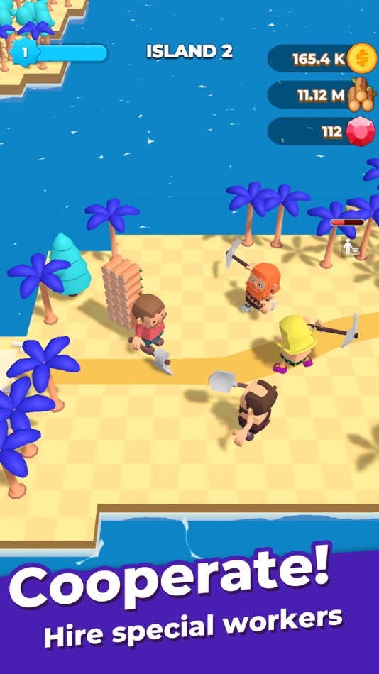 #4. Wood Chopper:Cut,Explore&Build (iOS) Podle: 伟 陈