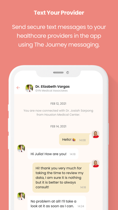The Journey Pregnancy Tracker Screenshot