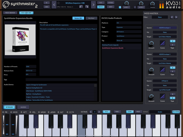 ‎SynthMaster 2 Screenshot