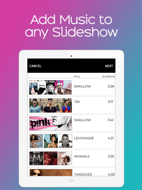 Screenshot #6 pour Quick & Easy Slideshow Maker