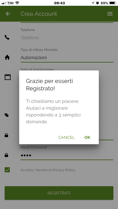 Carini App Screenshot