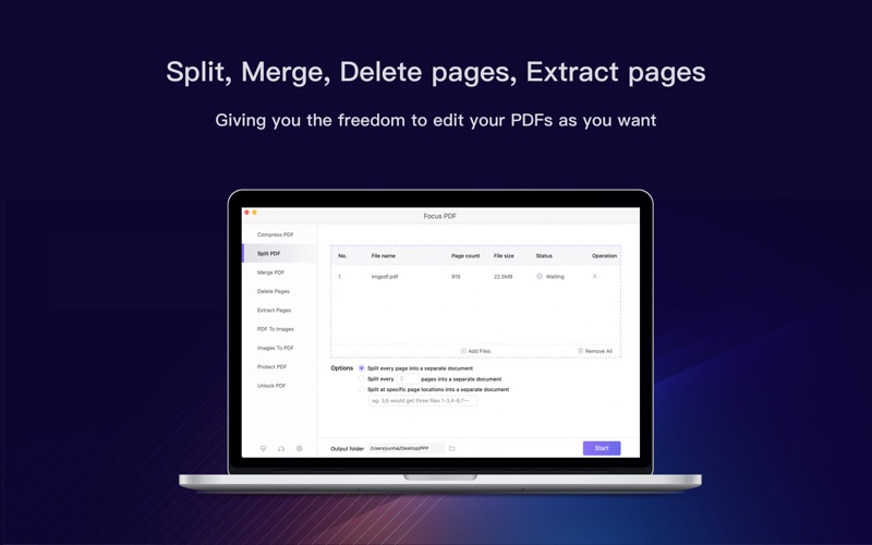 Screenshot #3 pour Focus PDF - Converter & Editor