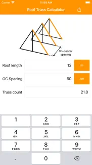 How to cancel & delete roof truss calculator 1