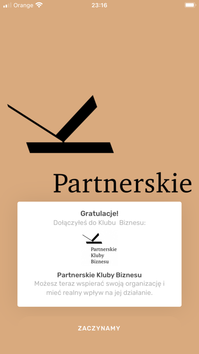 Partnerskie Kluby Biznesu Screenshot