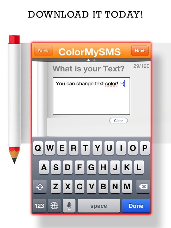 Color My Text - Custom SMS Appのおすすめ画像4