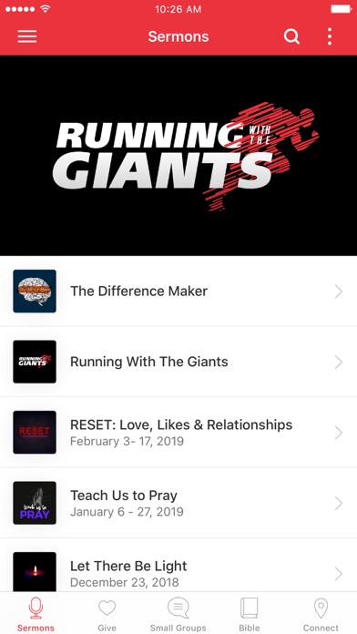 The Discover Church Screenshot