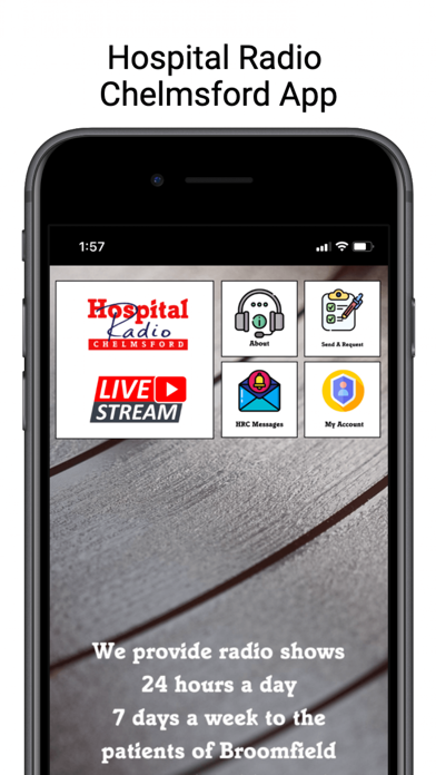 Hospital Radio Chelmsford Screenshot