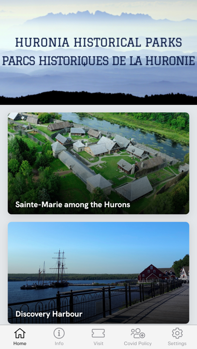 Huronia Historical Parks Screenshot