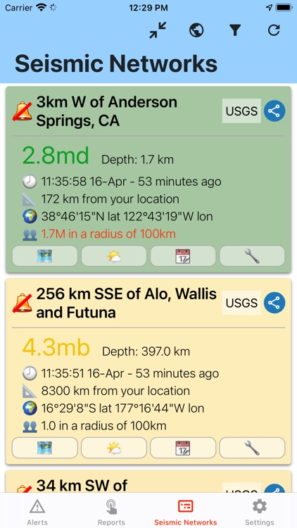 Earthquake Network screenshot-4