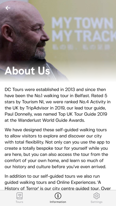 DC Tours Belfast Screenshot