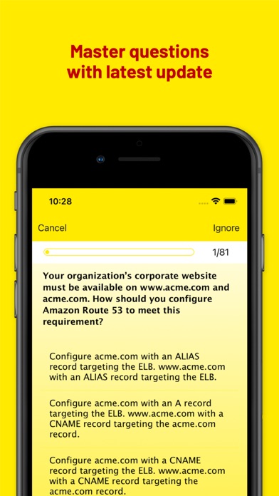 AWS Practice Prep Screenshot