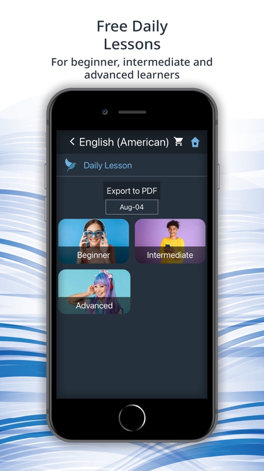 #6. Bluebird: Learn US English (iOS) 由: Pronunciator LLC