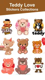 How to cancel & delete teddy love stickers 1