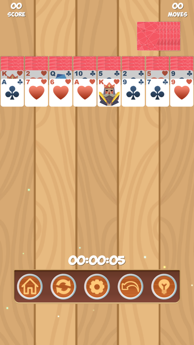 Solitaire Classic Wood Screenshot