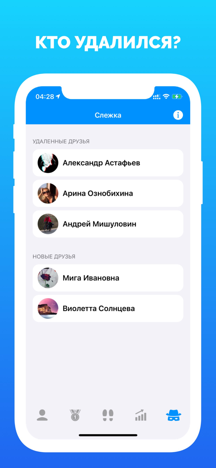 Гости из ВКонтакте -Статистика