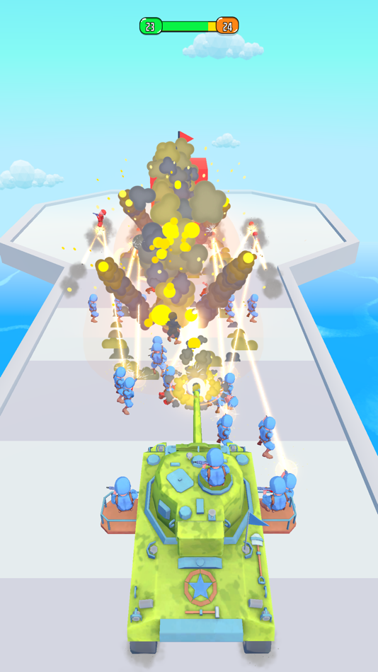 #9. Army Run 3D! (iOS) 由: Babil Studios