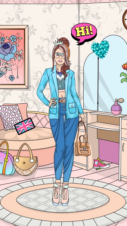 Dress Up & Coloring Book Kids screenshot-4