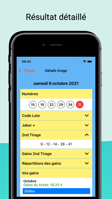 Screenshot #2 pour Résultat du Loto France