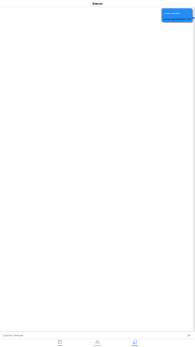 Masa concretos pedidos Screenshot