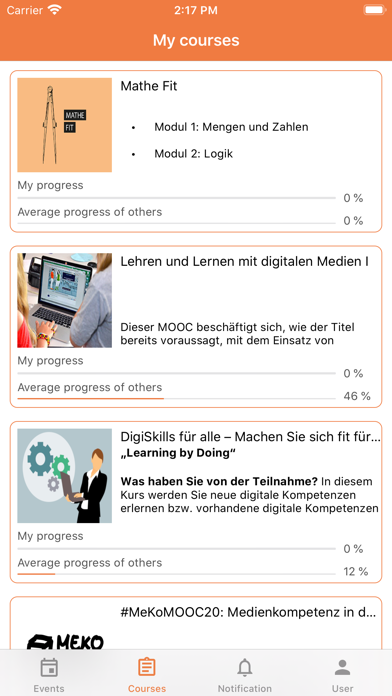 iMoox Coach Screenshot