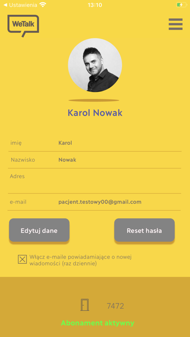 WeTalk Screenshot