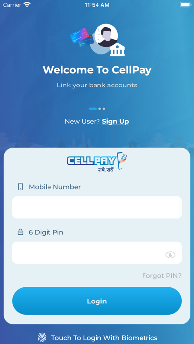 CellPay screenshot 2