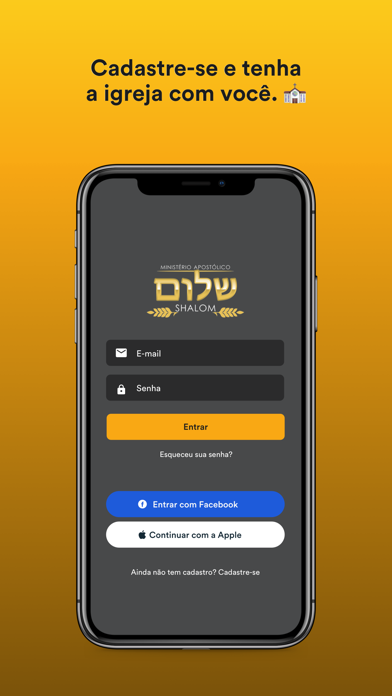 Ministério Apostólico Shalom Screenshot