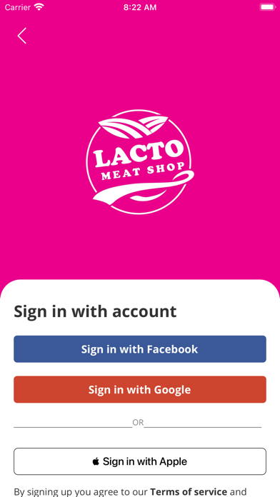 Lacto Meat Shop Screenshot