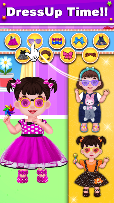 My Twins baby care & Dress up Screenshot