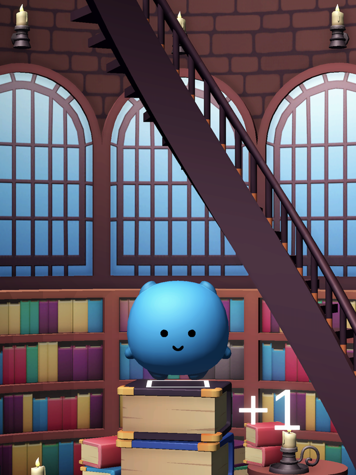 Bloo Jump - Game for bookworms
