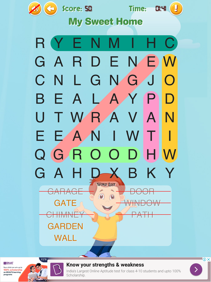 Phonetics Word Search