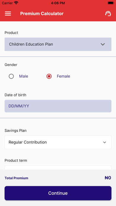 AIICO Express Screenshot