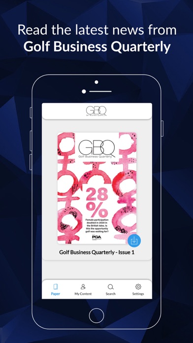Golf Business Quarterly Screenshot