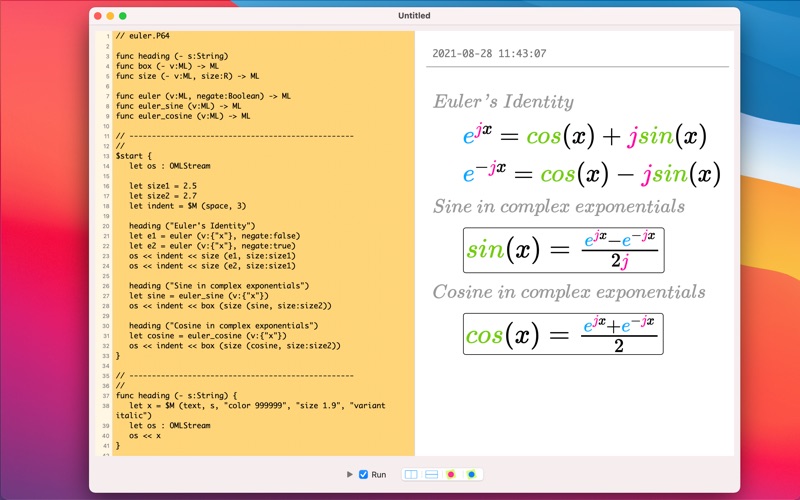 App screenshot