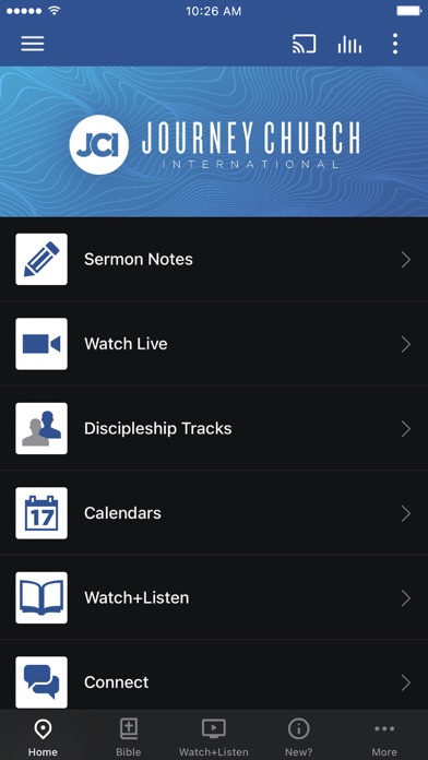 Journey Church International Screenshot