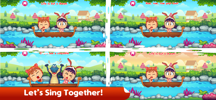 Row Your Boat - Best Kids Song