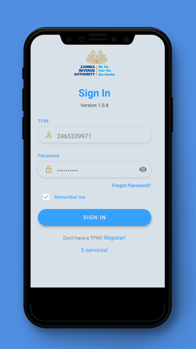 Taxonapp Screenshot