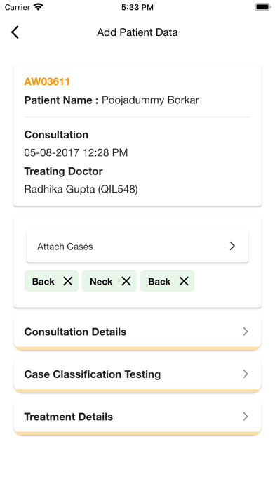 Doctor SpineIQ Screenshot