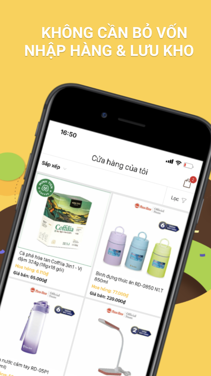 On - Bán hàng vốn 0 đồng