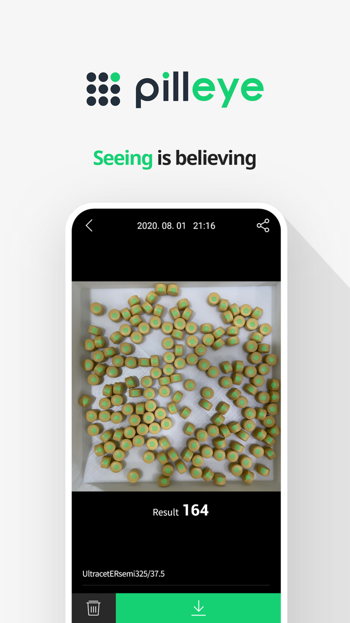 Pilleye – tablet, pill counter