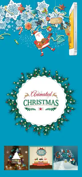 Game screenshot Animated Christmas Stickers - mod apk