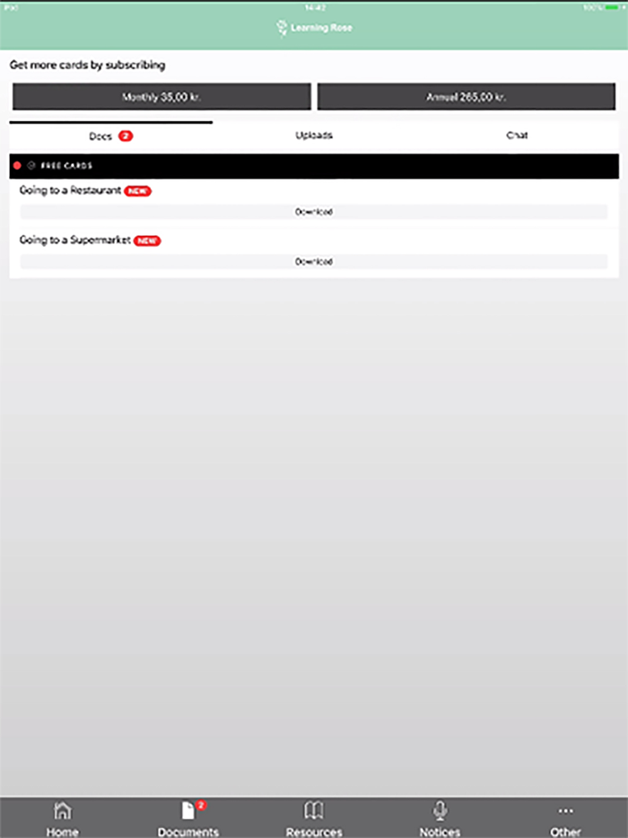 Learning Rose Digital Cards