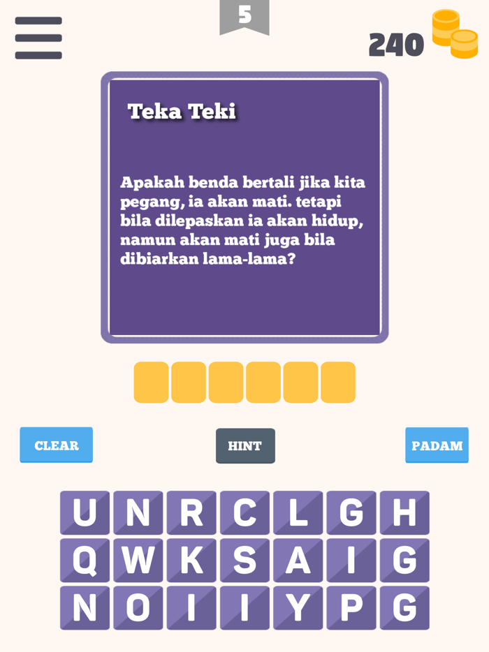 Teka Teki Bahasa Melayu