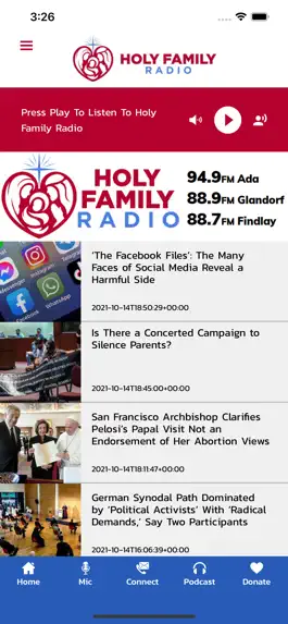 Game screenshot Holy Family Radio mod apk
