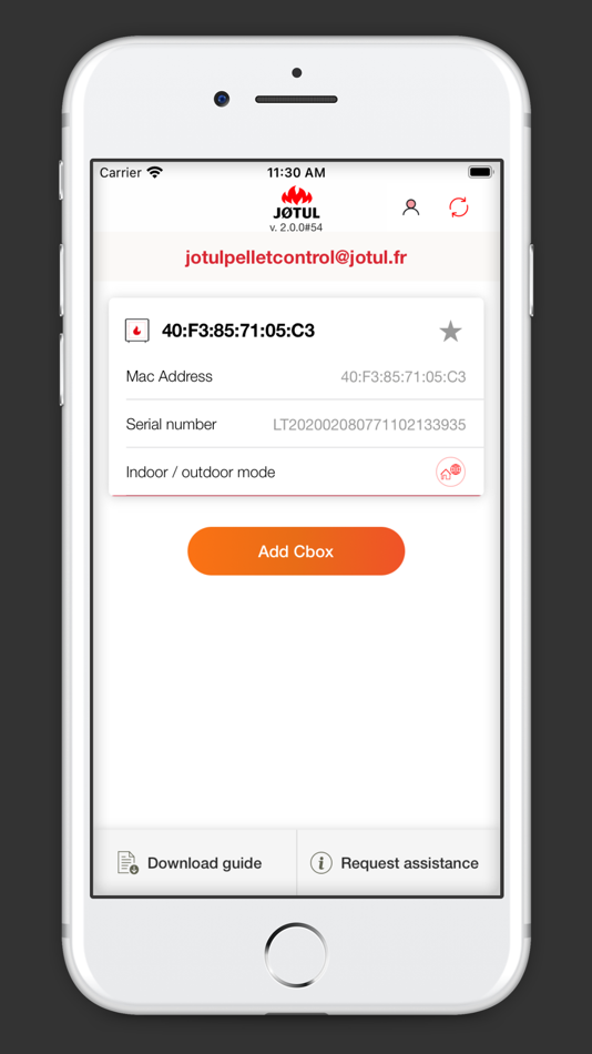 #1. Jøtul Pellet Control (iOS) By: Jøtul France S.A.S.
