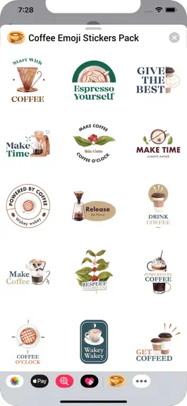 Game screenshot Coffee Puns Coffe Emojis apk