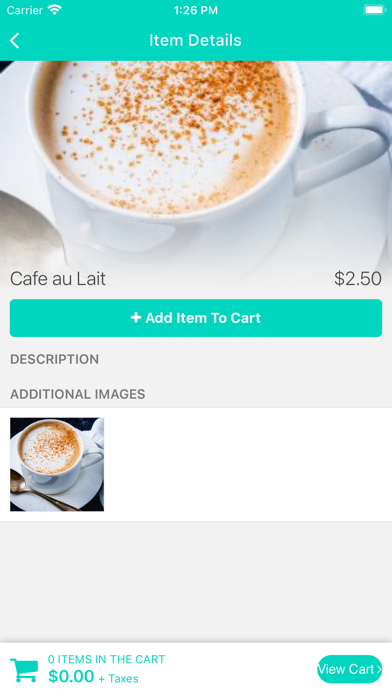 FROG Coffee Screenshot